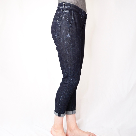 RAG & BONE Ice Blue RB Dash Jeans 0398 - Picture 3 of 8